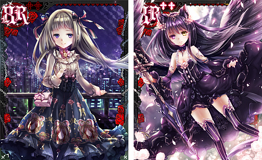 画像ギャラリー No.002のサムネイル画像 / 「ヴァンパイア†ブラッド」,キティ・フローレンスとエルフィ・クロイツのボイスカードが追加