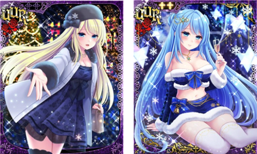 画像ギャラリー No.002のサムネイル画像 / 「ヴァンパイア†ブラッド」，ボイス付きカード「夜影 憐華」と「澪泉 由乃」が追加