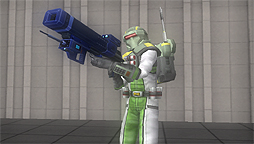 画像ギャラリー No.002のサムネイル画像 / 「地球防衛軍2 PORTABLE V2」の店舗特典が公開。AmazonおよびD3P WEB SHOPでのソフト購入で，オリジナル武器のプロダクトコードが入手可能