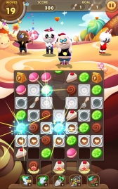 画像ギャラリー No.002のサムネイル画像 / パズルゲーム「LINE スイーツ」が今秋配信。事前登録してアイテムをもらおう