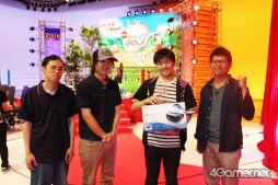 画像ギャラリー No.014のサムネイル画像 / フジテレビ「いいすぽ！」にて「いいすぽ！ Presents New みんなのGOLF クラシック」が開催。本格ゴルフ番組を思わせる戸張 捷さんの解説のもと，熱いマッチが展開