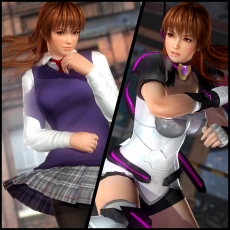 画像ギャラリー No.003のサムネイル画像 / 「DEAD OR ALIVE 5 Last Round」,DLC第11弾「スクールガールストライカーズ」コラボコスチュームが配信開始