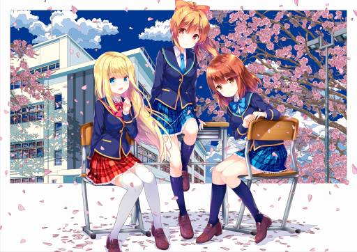 画像ギャラリー No.003のサムネイル画像 / 「ガールフレンド(仮)」,QP:flapper氏描き下ろし5周年キービジュアルを公開