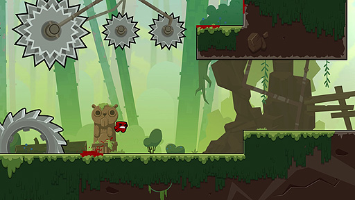 画像ギャラリー No.003のサムネイル画像 / 人気ACT続編「Super Meat Boy Forever」がリリース。7200ものレベルが動的に組み合わさり，プレイするたびに新たな挑戦が待ち受ける