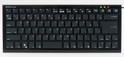 画像ギャラリー No.006のサムネイル画像 / 10キーレス&パンタグラフ式ゲーマー向けキーボード「BFKB88PC」レビュー。とにかく小さくて使えるのが欲しいならこれだ
