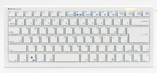 画像ギャラリー No.007のサムネイル画像 / 10キーレス&パンタグラフ式ゲーマー向けキーボード「BFKB88PC」レビュー。とにかく小さくて使えるのが欲しいならこれだ