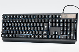 画像ギャラリー No.002のサムネイル画像 / 税込約3000円のゲーマー向けキーボード「デスイルミネーター」レビュー。エントリー市場の大本命か?