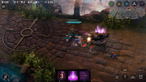 画像ギャラリー No.006のサムネイル画像 / タッチでMOBAが遊べるの？ iOS「Vainglory」のインプレッションを掲載