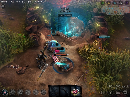 画像ギャラリー No.014のサムネイル画像 / タッチでMOBAが遊べるの？ iOS「Vainglory」のインプレッションを掲載