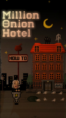 画像ギャラリー No.001のサムネイル画像 / クレイジーな世界観にハマる。iOS向けパズル「Million Onion Hotel」を紹介する「(ほぼ)日刊スマホゲーム通信」第1555回
