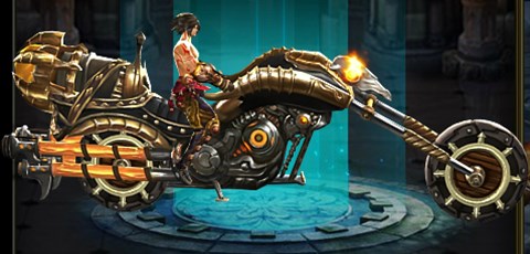 画像ギャラリー No.001のサムネイル画像 / 「BLADE RUSH」ボックスガチャに新ライド「激走バイクライドカード」が登場