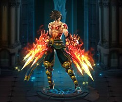 画像ギャラリー No.001のサムネイル画像 / 「BLADE RUSH」,ボックスガチャに新武装「フレイム武装」登場