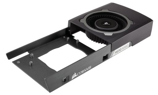 画像ギャラリー No.001のサムネイル画像 / CorsairのGPU簡易冷却化ブラケット,GTX TITAN XとGTX 980 Ti,GTX 980に対応するモデルが国内発売