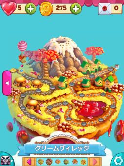 画像ギャラリー No.001のサムネイル画像 / 北米で人気のパズルゲーム「Cookie JAM」，日本語対応版の配信がスタート