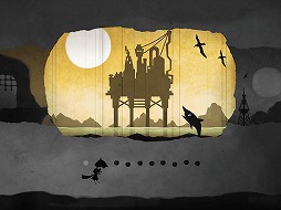 画像ギャラリー No.005のサムネイル画像 / 影絵アートが織りなす幻想的なアクションゲーム「el」のAndroid版が配信開始