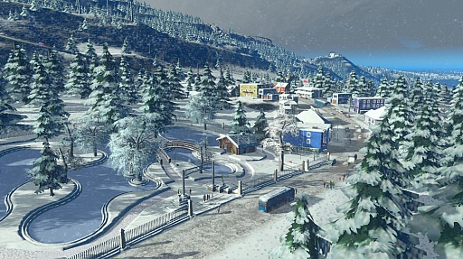 画像ギャラリー No.005のサムネイル画像 / 「Cities Skylines」のDLC第2弾「Snowfall」の制作が発表。今回は,冬をテーマに白銀の世界を表現