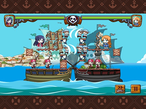画像ギャラリー No.004のサムネイル画像 / 海賊の魂が,ドンッ! とぶつかる。スマホ向けシミュレーション「どっかーん海賊団」を紹介する「(ほぼ)日刊スマホゲーム通信」第697回