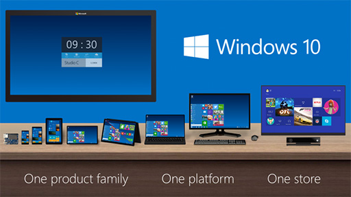画像ギャラリー No.008のサムネイル画像 / 次期Windowsの名称が「Windows 10」に決定。デスクトップとストアアプリ環境を統合して2015年後半に登場予定