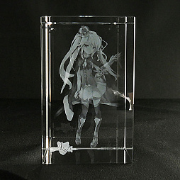 画像ギャラリー No.005のサムネイル画像 / 「千年戦争アイギス」,シビラの3Dクリスタル,DMM通販で販売決定