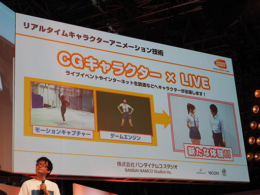 画像ギャラリー No.014のサムネイル画像 / ［TGS 2015］「鉄拳プロジェクト×サマーレッスン スペシャルステージ」をレポート。デモが披露された「リアルタイムモーションキャプチャー」は本当にすごい技術だった
