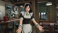 画像ギャラリー No.012のサムネイル画像 / 「サマーレッスン」に“メイド服”特化の新シチュエーションが追加。DLC「宮本ひかり エクストラシーン 喫茶店編」が配信開始