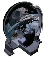 画像ギャラリー No.002のサムネイル画像 / 「STAR WARS BATTLE POD」が11月12日に横浜ランドマークタワーで初お披露目。ドームスクリーン型筐体を使ったパイロット体験の概要が明かされる