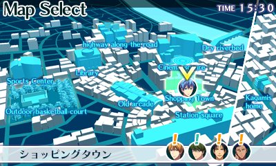 画像ギャラリー No.013のサムネイル画像 / 「黒子のバスケ 未来へのキズナ」,試合パートで楽しめるバスケアクションと,街を自由に歩き回れる探索パートの概要が公開