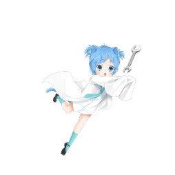 画像ギャラリー No.001のサムネイル画像 / 「猫耳さばいばー!」進化対応キャラクター第1弾は,ドジっ子にゃんこ「リッピ」