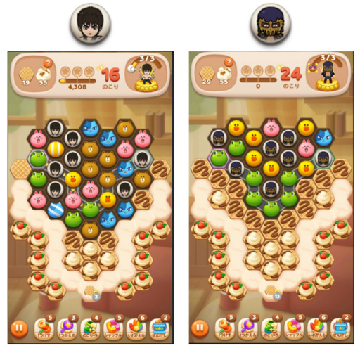 画像ギャラリー No.002のサムネイル画像 / 「LINE POP2」,北斗の拳コラボを開始。ケンシロウ,レイ,ジャギのミニモンが登場