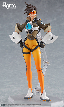 画像ギャラリー No.002のサムネイル画像 / 「オーバーウォッチ」のトレーサーが今度は可動フィギュア「figma」で登場。全高140mmの手のひらサイズで,予約受付は本日スタート