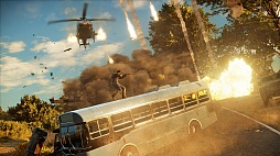 画像ギャラリー No.003のサムネイル画像 / 「Just Cause 3」の最新スクリーンショットが多数公開。ド派手なアクションで政権を転覆せよ