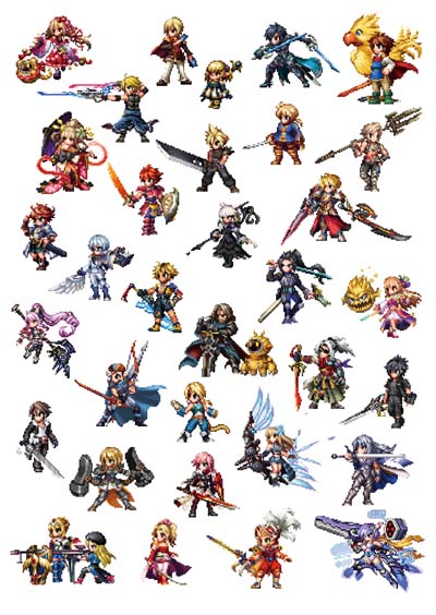 画像ギャラリー No.005のサムネイル画像 / 「FFBE」シリーズのイラストカード（全10種）がもらえるフェアを3月25日から開催