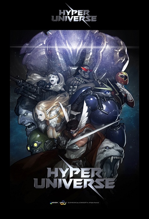 画像ギャラリー No.001のサムネイル画像 / 新作オンラインゲーム「Hyper Universe」をNexon Koreaが発表。複数の宇宙が共存する世界を舞台に，エスパー達の活躍が描かれる