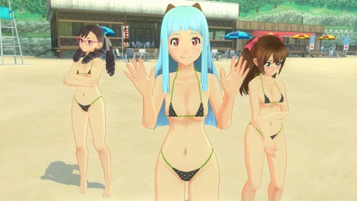 画像ギャラリー No.006のサムネイル画像 / 「夏色ハイスクル★青春白書(略)」店舗別予約特典が公開に。ヒロイン達を彩る「極小ビキニ」やタペストリーが登場