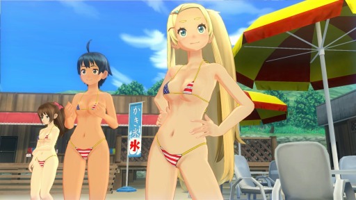 画像ギャラリー No.012のサムネイル画像 / 「夏色ハイスクル★青春白書(略)」店舗別予約特典が公開に。ヒロイン達を彩る「極小ビキニ」やタペストリーが登場