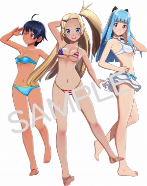 画像ギャラリー No.019のサムネイル画像 / 「夏色ハイスクル★青春白書(略)」店舗別予約特典が公開に。ヒロイン達を彩る「極小ビキニ」やタペストリーが登場