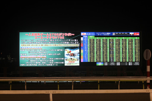 画像ギャラリー No.004のサムネイル画像 / 東京シティ競馬で「Winning Post」の冠レースが開催。会場内には特設ブースも設置され,豪華賞品が当たる抽選会も