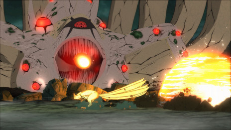 画像ギャラリー No.044のサムネイル画像 / 「NARUTO−ナルト− 疾風伝　ナルティメットストーム4」，カカシに関する新情報が公開。巨大な十尾と戦うボスバトルの紹介も