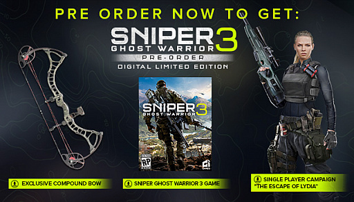 画像ギャラリー No.003のサムネイル画像 / 「Sniper: Ghost Warrior 3」のPC向けオープンβテストが2月3日から実施。2つのシングルプレイ用ミッションが楽しめる