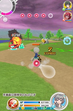 画像ギャラリー No.011のサムネイル画像 / カード収集や育成要素を備えたアクションRPG「バトルガール ハイスクール」で，女子生徒達を育てて地球を救おう