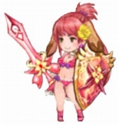 画像ギャラリー No.010のサムネイル画像 / 「BRAVELY ARCHIVE D's report」，プリティ・ケイクスが水着で参戦