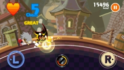 画像ギャラリー No.007のサムネイル画像 / Android版「イートビート デッドスパイクさん」が配信。舞台はぶるらじ風の世界