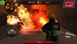 画像ギャラリー No.007のサムネイル画像 / 消防士となり鎮火作業を行う「Courage Of Fire」，Android版の配信が開始