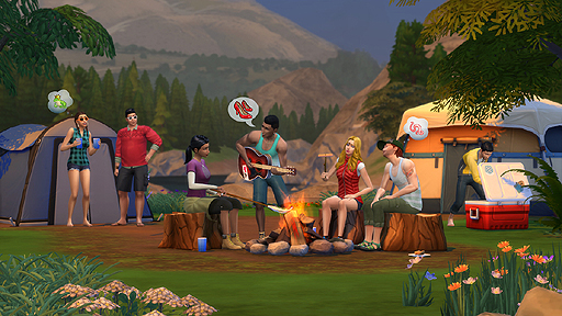 画像ギャラリー No.005のサムネイル画像 / 「The Sims 4」初のアドオン「Outdoor Retreat」が本日より配信。Mac版は2月発売で，PC版購入者は追加費用なしでMac版をプレイ可能に