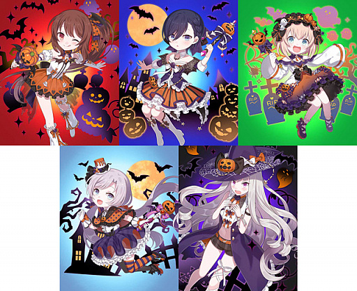 画像ギャラリー No.006のサムネイル画像 / 「ゴシックは魔法乙女」,5乙女が魔法少女になるハロウィンイベントを実施