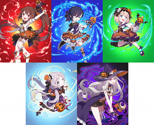 画像ギャラリー No.007のサムネイル画像 / 「ゴシックは魔法乙女」,5乙女が魔法少女になるハロウィンイベントを実施
