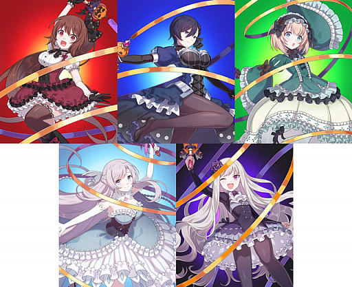 画像ギャラリー No.008のサムネイル画像 / 「ゴシックは魔法乙女」,5乙女が魔法少女になるハロウィンイベントを実施