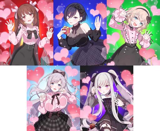 画像ギャラリー No.003のサムネイル画像 / 「ゴシックは魔法乙女」,バレンタインイベント“逃げ切れぬ愛のバレンタイン”が開催に