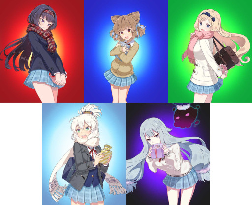 画像ギャラリー No.004のサムネイル画像 / 「ゴシックは魔法乙女」,バレンタインイベントを開催。告白セリフ付きの使い魔が登場