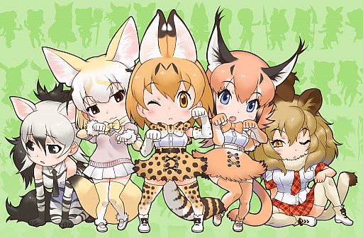 画像ギャラリー No.001のサムネイル画像 / 「けものフレンズ」,事前登録受付と人気投票企画がスタート。最新のPVも公開